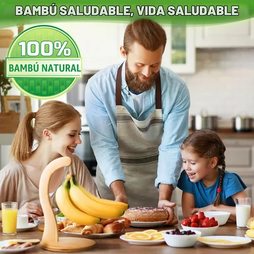 Vista 8 de Soporte para plátano con gancho para colgar - Soporte