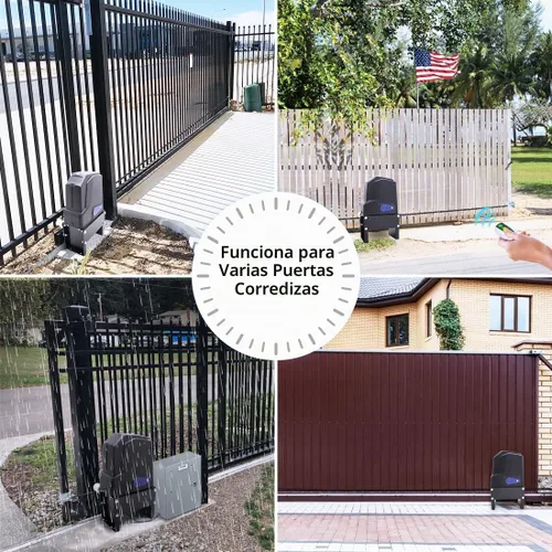 Vista 7 de TOPENS CF800 - Abridor de puerta deslizante rápido con cadena