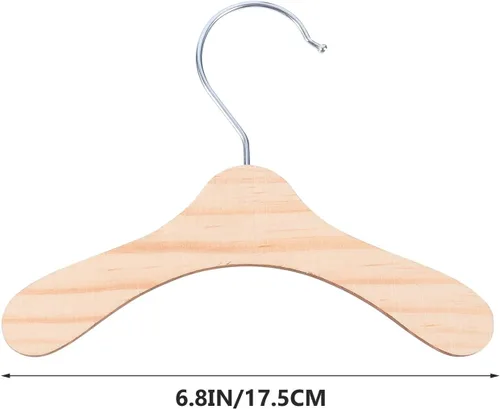 Vista 5 de Soporte para ropa para mascotas, 10 piezas, mini colgador de ropa para perro, perchero para disfraz de mascota