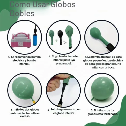 Vista 4 de Globos negros, verdes y marrones, doble relleno, color verde esmeralda oscuro, kit de arco de guirnalda de globos para Navidad, Año Nuevo Negro