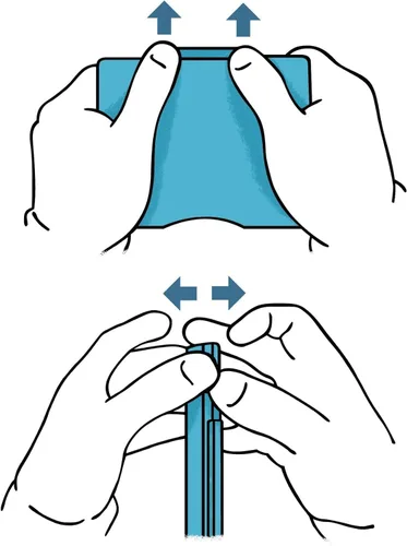 Vista 7 de Funda para pasaporte, resistente al agua, funda para pasaporte, Azul, Moderno