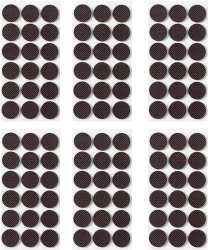 Vista 12 de Almohadillas Antideslizantes para Muebles de 1/2" x 3" Tiras de Goma Autoadhesivas Agarraderas para Muebles Almohadillas para Patas de Silla Pies