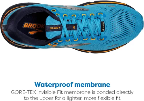 Vista 4 de Brooks Ghost 15 GTX - Tenis de correr impermeables neutros para hombre