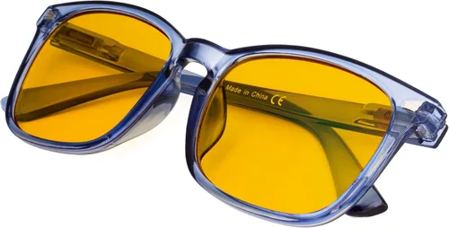 Vista 22 de Gafas de lectura cuadradas de gran tamaño con bloqueo de luz azul para mujeres y hombres