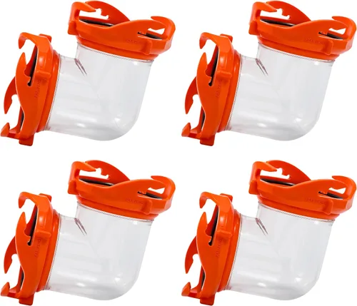 Vista 7 de Camco RhinoFLEX Kit de manguera para tanque totalizador de 3 pies - Incluye codo transparente de 90 grados, manguera de drenaje y 2 tapas