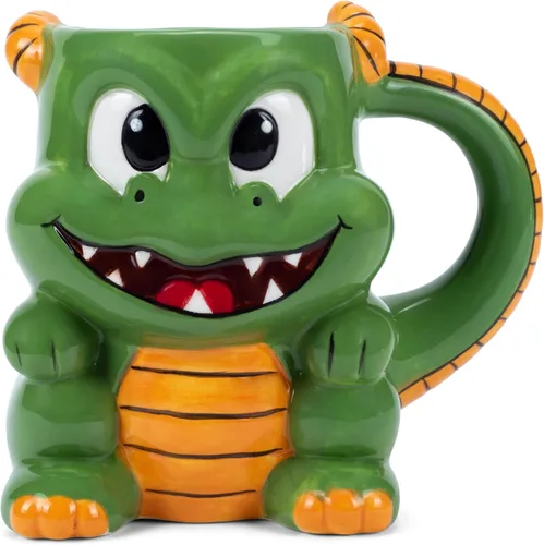 Vista 13 de ESNCHMG-BR - Taza de té de cerámica brillante con carácter de oso negro gordito de 20 onzas para tu bebida matutina favorita