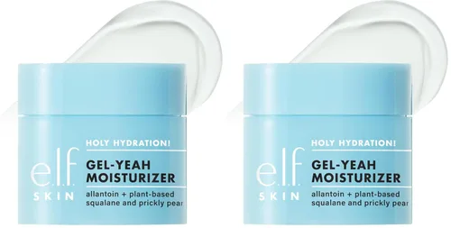 Vista 7 de e.l.f. SKIN ¡Santa hidratación! Gel-Yeah Hidratante, Hidratante ligero para una piel rellena e hidratada, infundido con escualano, vegano y libre