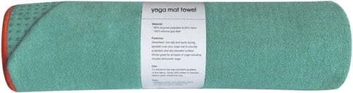 Vista 11 de Muka Toalla para esterilla de yoga con punto de agarre, antideslizante, absorbente de sudor, toalla para yoga, pilates, fitness, 72 x 24 pulgadas
