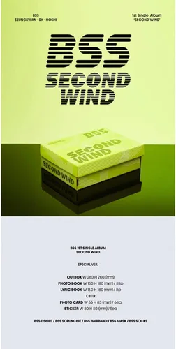 Vista 2 de BSS SEVENTEEN - 1er álbum sencillo SEGUND WIND (Special Ver.)