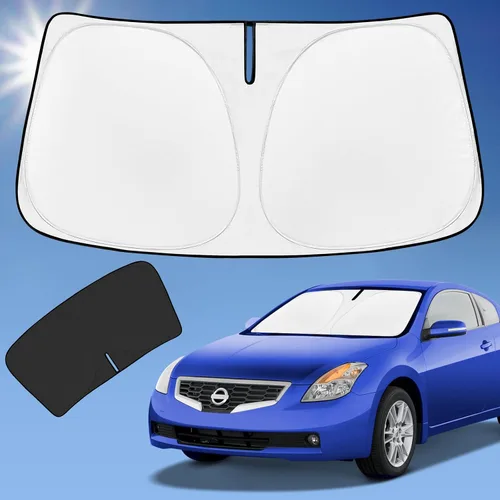 Vista 11 de Parasol de 4 capas para parabrisas, ajuste personalizado, tela 240T