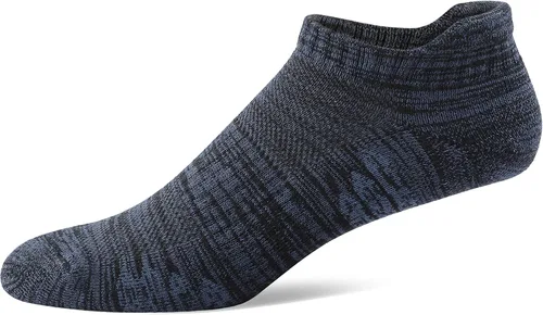 Vista 5 de u&i - Calcetines deportivos de algodón de corte bajo para hombre (paquete de 612)