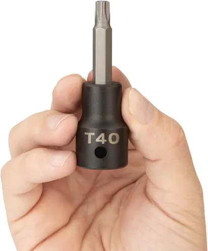 Vista 3 de Tekton - Juego de cabezas de destornillador Torx de 1/2 pulgada x T40 de impacto SIB24240