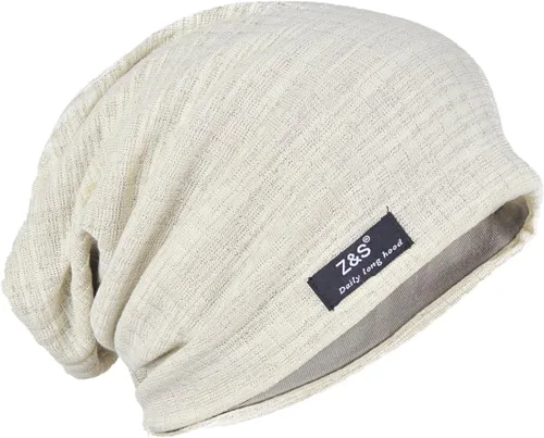 Vista 10 de FORBUSITE Gorro de punto delgado y holgado para hombre para el verano B018h Marrón