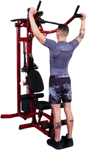 Vista 2 de Best Fitness by Body-Solid (BFMG30) Máquina de gimnasio en casa multiestación de una sola estación, entrenamiento de fuerza de brazos y piernas