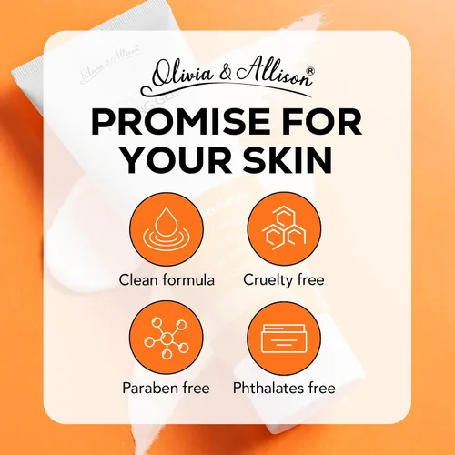 Vista 6 de Olivia & Allison ZERO EFFECT PEELING GEL 3.38fl oz (100ml) Natural BHA + AHA + Gel exfoliante de ceramida