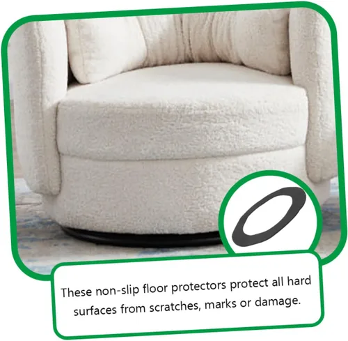 Vista 3 de Uonlytech Alfombrilla antideslizante para sofá reclinable, protector de silla reclinable, almohadillas para pies de muebles, deslizadores de muebles