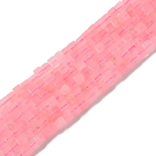 Vista 5 de JM Design Cuentas de 5/64 de pulgada 01 con forma de cubo liso multicolor para manualidades y fabricación de joyas (pulseras, collares, pendientes)