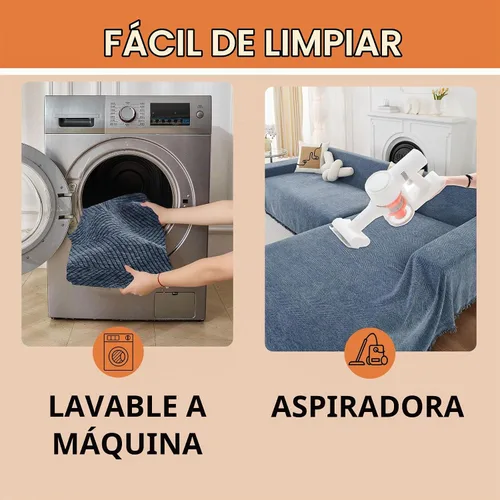 Vista 7 de HAOMAIJIA Fundas para Sofá Seccional en Forma de L de 2 Piezas Lavables Fundas para Sofá en Forma de L para Sofá Seccional Funda de Sofá