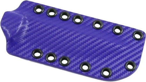 Vista 2 de Mil-Spec - Ojales Kydex GS 8-10, óxido negro de latón de 1/4 de pulgada, funda para cuchillo, funda de cuchillo