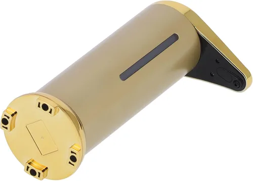 Vista 9 de Dispensador de jabón Máquina dispensadora de jabón de 8.5 fl oz Dispensadores de loción Dispensadores de jabón de encimera (dorado)
