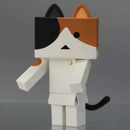 Vista 3 de Union Creative Toy Box Sofubi Nyanboard Mike - Figura de vinilo suave