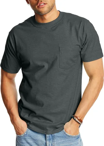Vista 18 de Hanes Beefy-T - Camiseta de manga corta para adulto