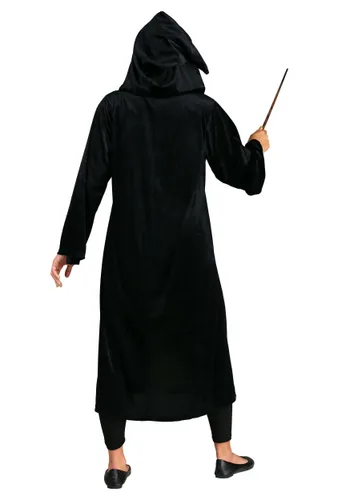 Vista 5 de Disfraz de Bata Hufflepuff Deluxe para Adulto Talla Plus Harry Potter Multicolor