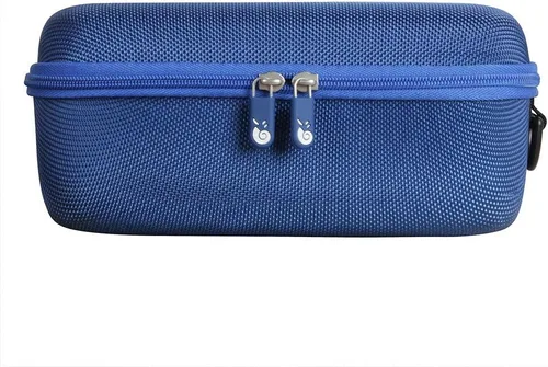 Vista 3 de Hermitshell Funda de viaje rígida de EVA compatible con altavoz Bluetooth portátil a prueba de salpicaduras JBL Flip 3 / Flip 4 (azul)