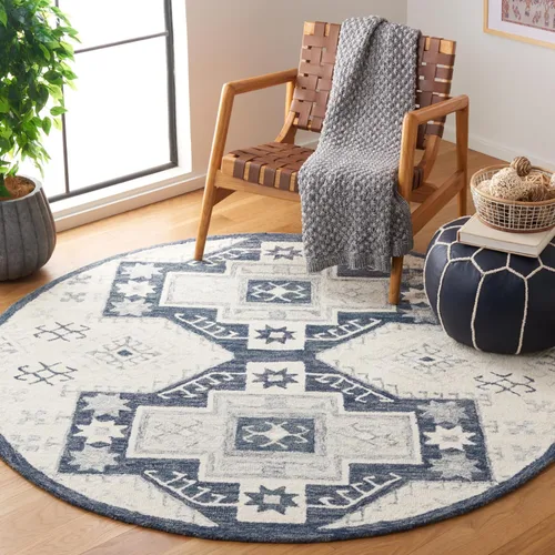 Vista 11 de SAFAVIEH Galaxy Collection - Alfombra para pasillo, 2 pies 3 pulgadas x 8 pies, carbón y azul, diseño abstracto moderno, no desprende pelusa
