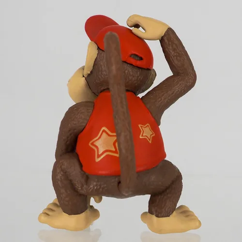 Vista 3 de Sanei Boeki FCM-032 Colección de figuras de Super Mario, Diddy Kong, marrón