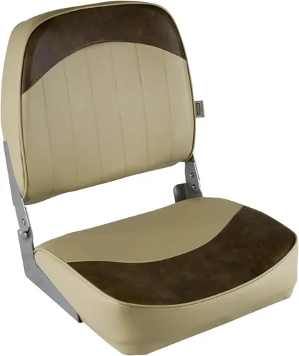 Vista 10 de Wise 8WD734PLS-661 Asiento estándar de espalda baja para barco, Gris/Rojo