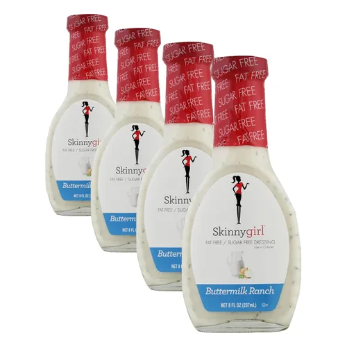 Vista 31 de Skinnygirl Aderezo para Ensalada Sin Azúcar Sin Gluten, Sésamo Jengibre Asiático, 8 Onzas