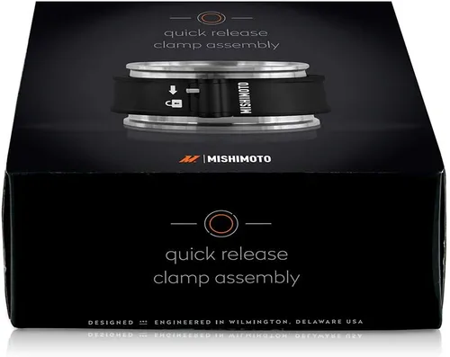 Vista 4 de Mishimoto MMCLAMP-QD-25CL Montaje de abrazadera de liberación rápida, 2.5" Plata