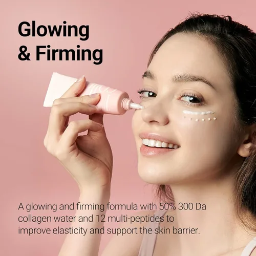 Vista 2 de Crema de colágeno Peach Fit, una crema reafirmante con colágeno de 300Da y 12 péptidos para aumentar la elasticidad de la piel.