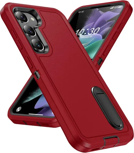 Vista 10 de IDweel Funda para Galaxy S23 para hombre, resistente protección a prueba de golpes, antiarañazos, ajuste delgado, ligera, duradera, funda rígida