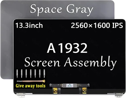 Vista 12 de Reemplazo para MacBook Pro Retina A1706 A1708 Pantalla LCD Reemplazo a finales de 2016 mediados de 2017 EMC 3071 3163 MPDL2/A MPXV2LL/A (Plata)