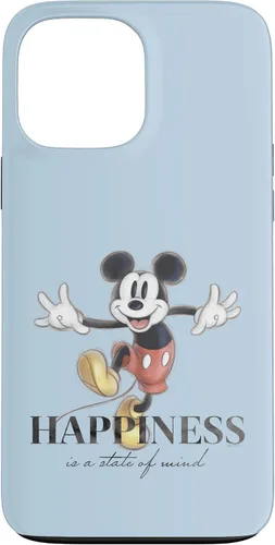 Vista 24 de Disney 100 aniversario Mickey Mouse D100 Quote Happiness Case para iPhone 17