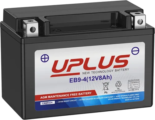 Vista 13 de YT7B-BS UPLUS - Batería para motocicleta EB7B-4, ATV, scooter, ATV AGM, sin mantenimiento, compatible con Yamaha CAN-AM Ducati Kawasaki Suzuki