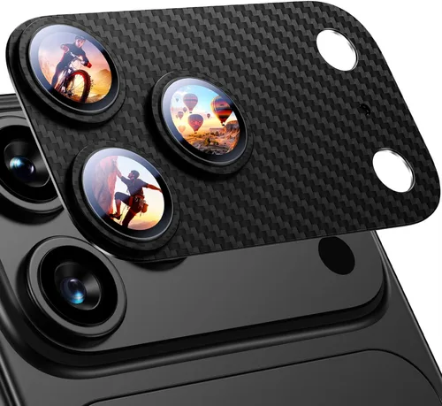 Vista 111 de Uyiton para iPhone 13 Pro/iPhone 13 Pro Max Protector de Lente de Cámara, [Fuerte Adhesión] [Protección contra Caídas] Cubierta de Cámara Posterior