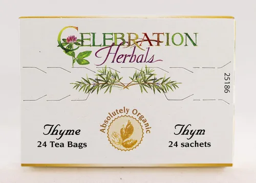 Vista 7 de Celebración+Hierbas+Orgánico+Tomillo+Té+Bolsas+24+Count