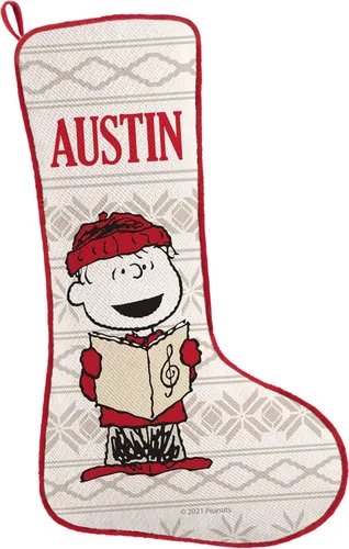 Vista 10 de Let's Make Memories Calcetín de Navidad Personalizado - Personalizado con Tu Nombre - Colores Tradicionales de Fiestas - Calcetines para la Familia