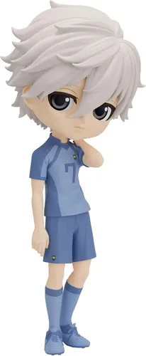Vista 8 de Banpresto - Candado Azul - Hyoma Chigiri (ver A), Figura de Bandai Spirits Q Posket