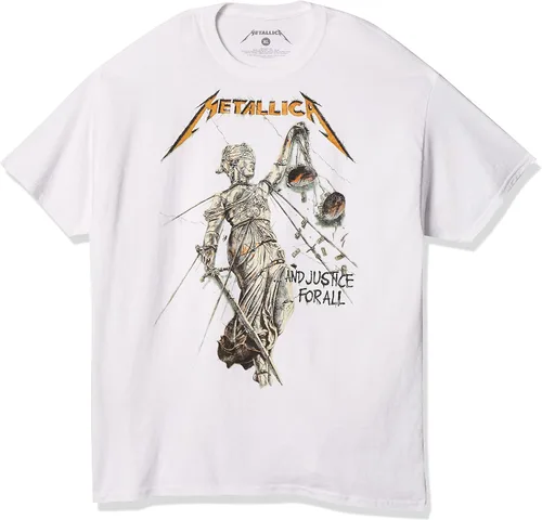Vista 6 de Metallica Men's Metallica Justice for All T-Shirt Negro