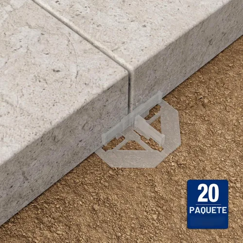 Vista 2 de QEP 10451 Espaciadores exteriores de 1/8" para baldosas y adoquines (20 pc/bolsa)