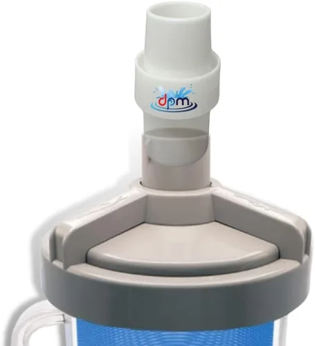 Vista 2 de DPM Adaptador de conector de manguera de piscina interior resistente de 1 1/2 pulgadas para bolsa de gran capacidad de contenedor de hojas