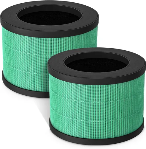 Vista 8 de Fil-fresh Paquete de 3 filtros de purificador de aire MK01 y MK06 de repuesto para AROEVE MK01 y MK06, ToLife TZ-K1, Kloudi DH-JH01 purificador