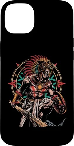 Vista 14 de Funda para iPhone 11 Pro Max Aztec Jaguar Ancient Warrior Native Mexican Mythology Case