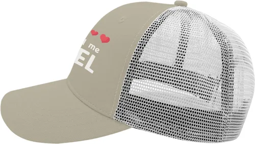 Vista 3 de KEHUASW Mens Trucker Hats Valentines Day Hat for Men Retro Caps Breathable Ponytail Trucker Hat