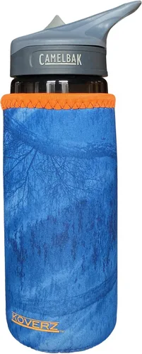 Vista 80 de Funda de neopreno para botella de agua Koverz, funda de neopreno, se ajusta a botellas de agua de 24-30 oz, lavable y reutilizable, tamaño grande