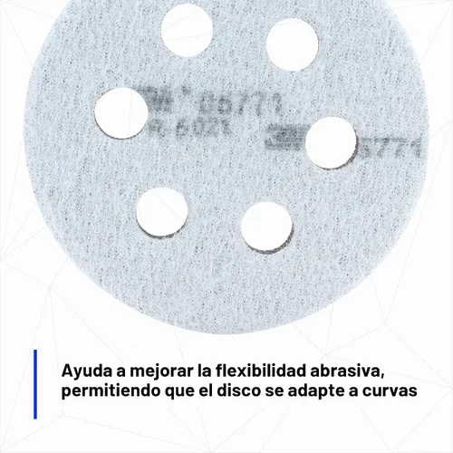 Vista 3 de 3M Hookit 05771 - Almohadilla de interfaz suave de 3 pulgadas, espuma, cambio rápido, almohadilla suave para lijado de autocuerpo